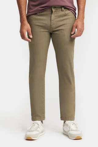 Pantalon slim - Vert