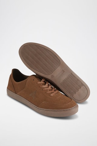 Baskets en nubuck - Marron