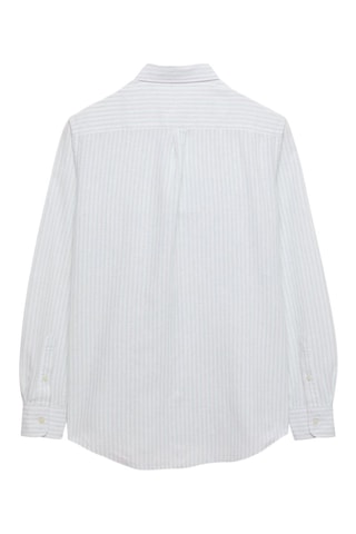 Chemise regular en lin - Vert