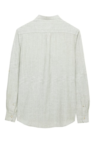 Chemise regular en lin - Vert