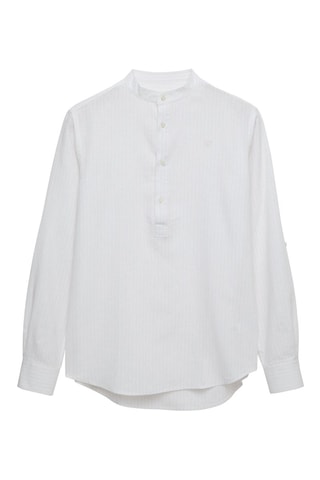 Chemise regular en lin - Rose