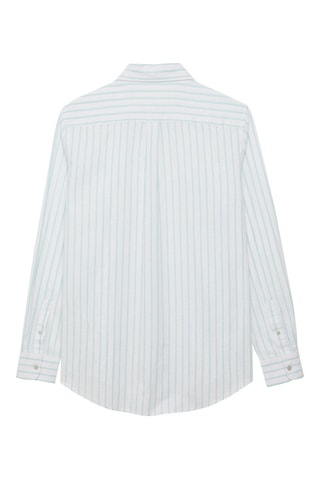 Chemise regular en lin - Bleu clair