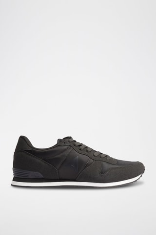 Baskets en nubuck - Vert