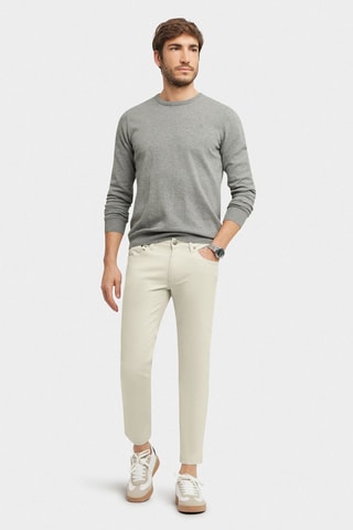 Pantalon slim - Gris