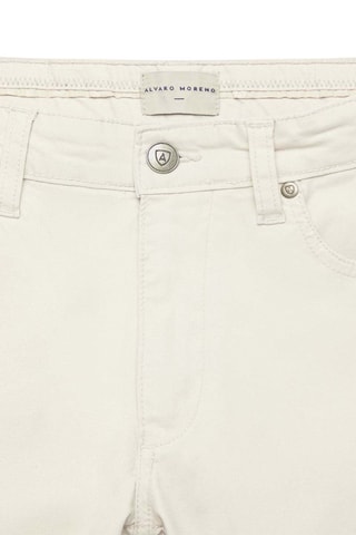 Pantalon slim - Écru