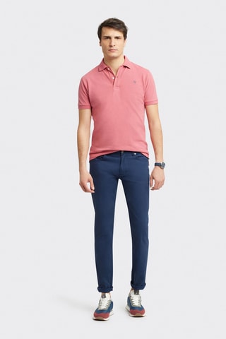 Pantalon slim - Bleu marine