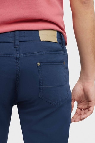 Pantalon slim - Bleu marine