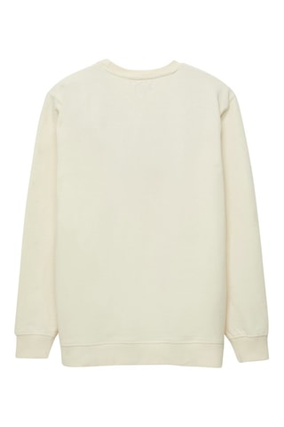Sweat - Azul-cobalto - Cru