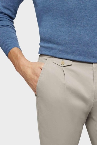 Pantalon regular - Gris