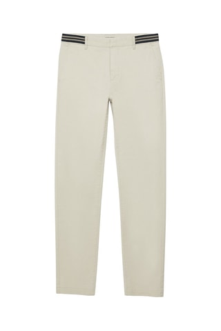 Pantalon slim - Beige