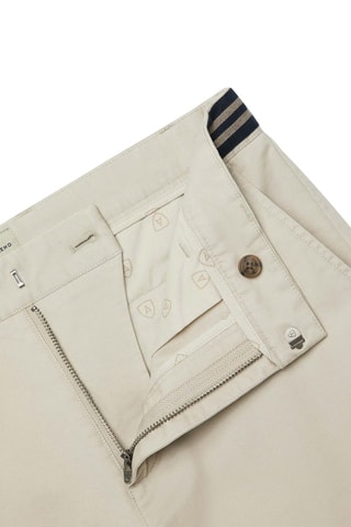 Pantalon slim - Beige