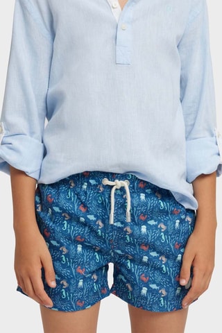 Short de bain - Bleu marine