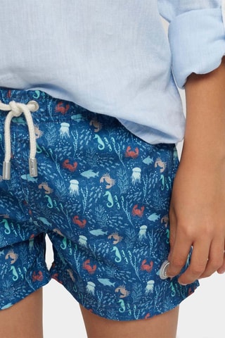 Short de bain - Bleu marine
