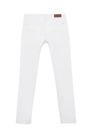 Pantalon slim - Écru