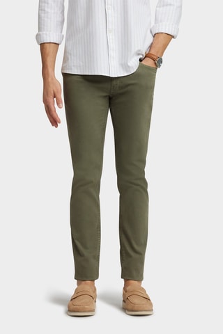 Pantalon slim - Vert