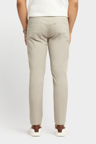 Pantalon slim - Beige