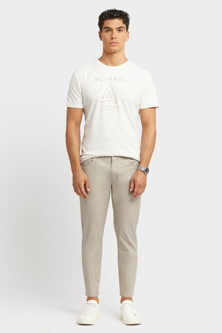 Pantalon slim - Beige
