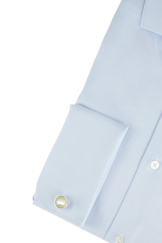 Camisa slim - Azul - Azul