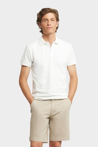 Polo regular - Écru
