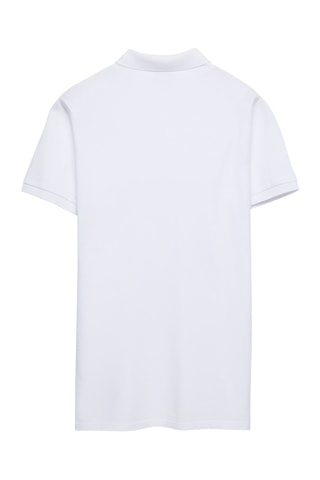 Polo regular - Blanc