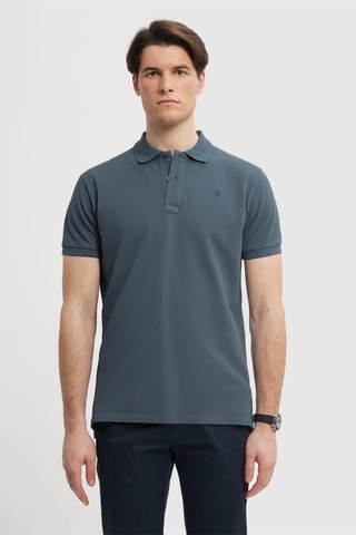 Polo regular - Bleu clair
