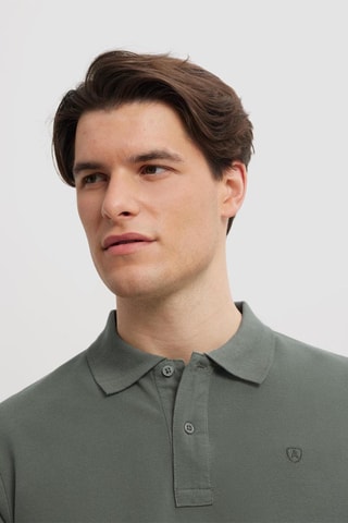 Polo regular - Vert