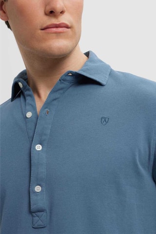Polo regular - Bleu