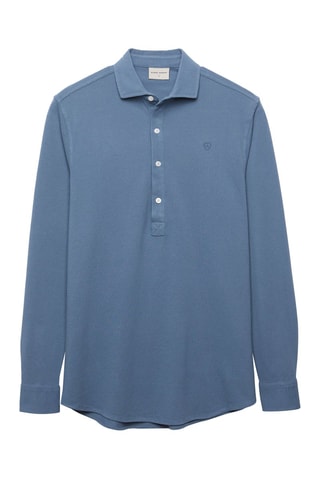 Polo regular - Bleu