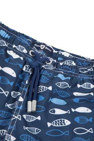 Short de bain - Bleu