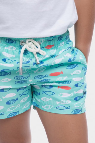 Short de bain - Vert