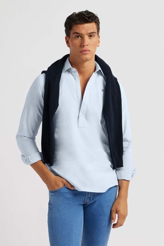 Chemise regular - Bleu