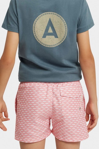 Short de bain - Corail