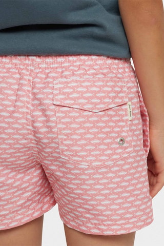 Short de bain - Corail