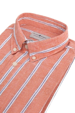 Chemise en lin - Bleu