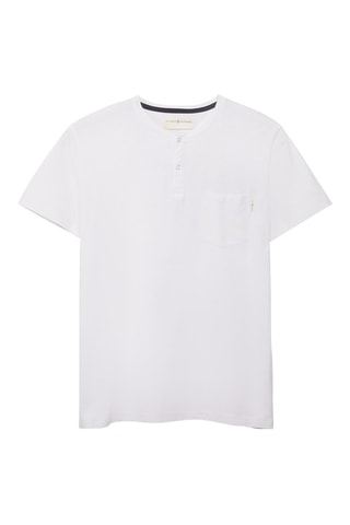 Pijama - Branco e azul-marinho - Branco