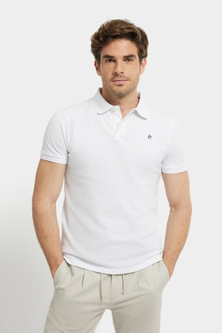 Polo regular - Blanc