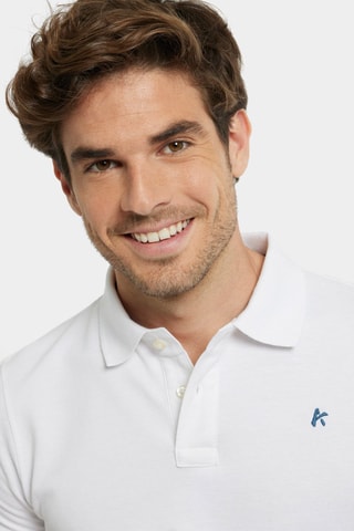Polo regular - Blanc