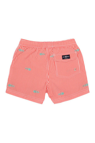 Short de bain - Corail