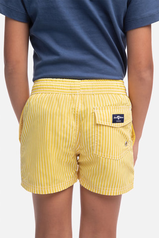 Short de bain - Jaune