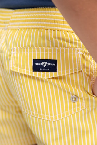 Short de bain - Jaune