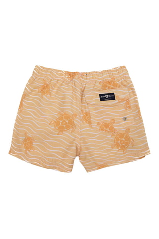 Short de bain - Jaune