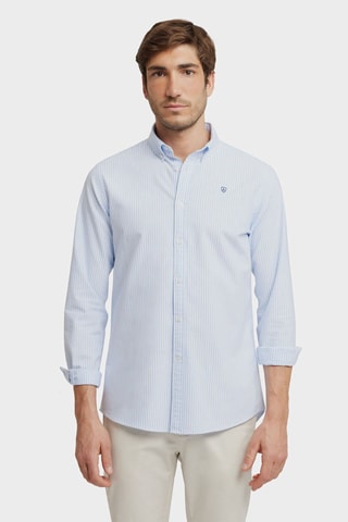 Chemise regular - Bleu