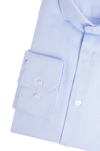 Camisa slim - Azul-celeste - Azul