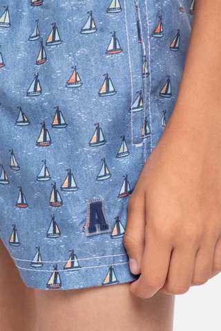 Short de bain - Bleu