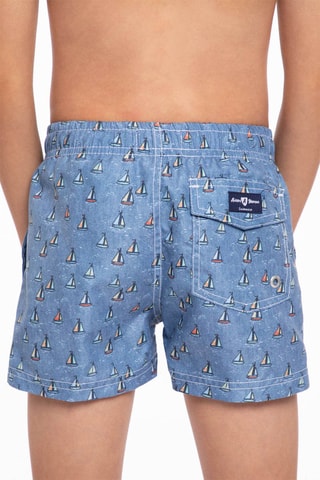 Short de bain - Bleu