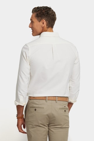 Chemise regular en coton biologique - Jaune