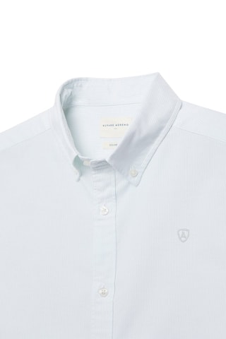 Chemise regular en coton biologique - Vert