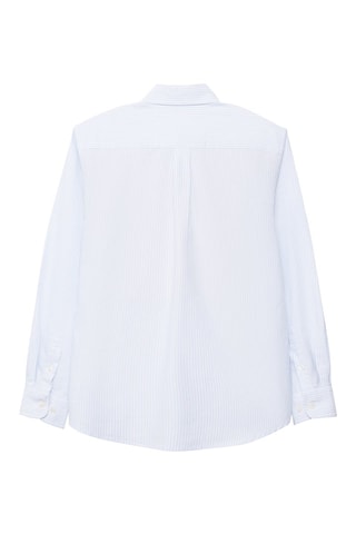 Chemise en coton biologique - Bleu