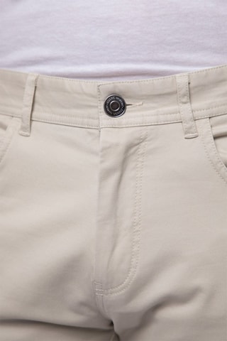 Pantalon slim - Écru
