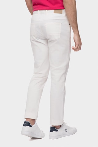 Pantalon slim - Écru